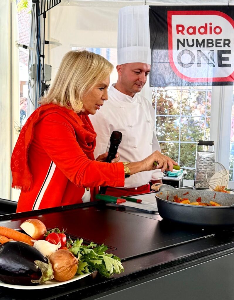 Showcooking Rosanna Lambertucci con lo Chef Francesco Algieri